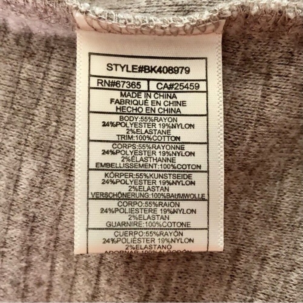 BB Dakota Steve Madden Knit The Scene Long Sleeve Sweater Dress Oatmeal Medium - Picture 7 of 8